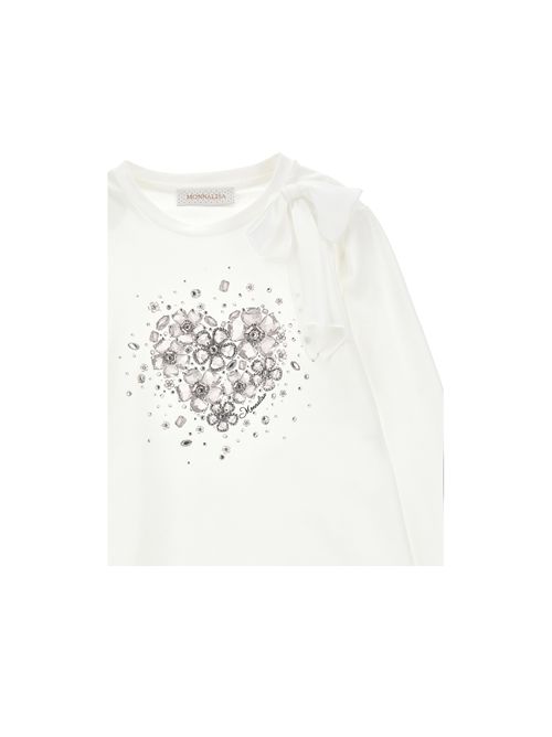 T-shirt, bambina, logata. MONNALISA | 79H605 80790001